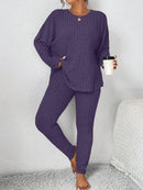 [Leve 2 Pague 1] Pijama Feminino Inverno Aconchegante (Frescor no toque, calor por dentro) + BRINDE: 1 Pantufa Nuvem Antifrío